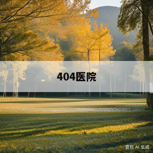 404医院的简单介绍